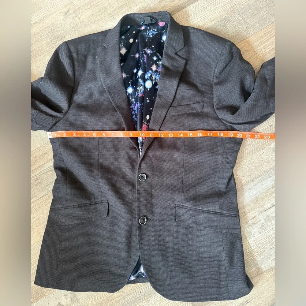 Craft & Soul Men's Classic Grey Blazer size S